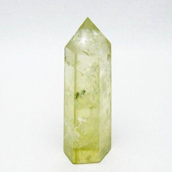 【天然石】爆虹　シトリン　タワー② 種類おまかせ レインボーシトリン ダブルポイント（ポリッシュ）｜虹