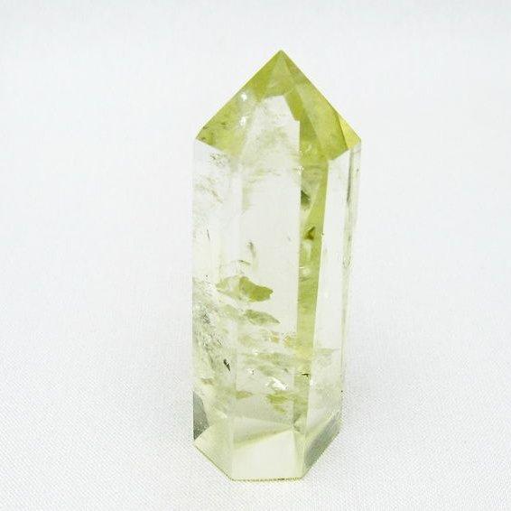 シトリンクォーツ 六角柱 シトリン ポイント 置物 一点物 142-10328
