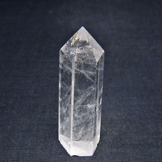水晶 六角柱 ポイント 置物 一点物 142-11086 : 天然石