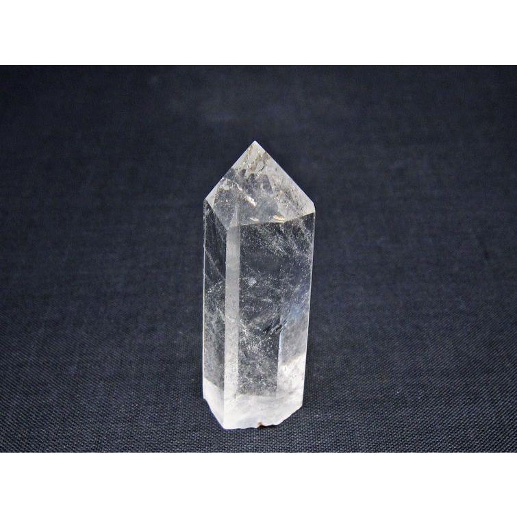 水晶 六角柱 ポイント 置物 一点物 142-11086 : 天然石