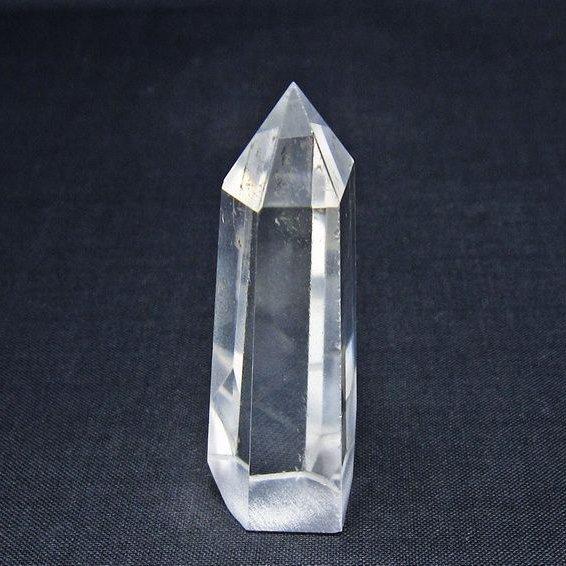 水晶 六角柱 ポイント 置物 一点物 142-11180 : 天然石