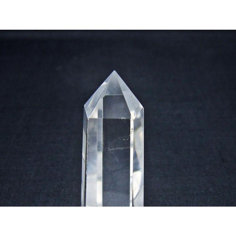 水晶 六角柱 ポイント 置物 一点物 142-11180 : 天然石