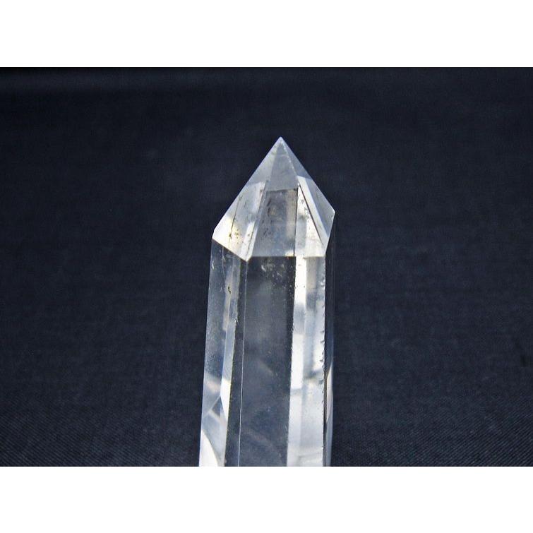 水晶 六角柱 ポイント 置物 一点物 142-11180 : 天然石
