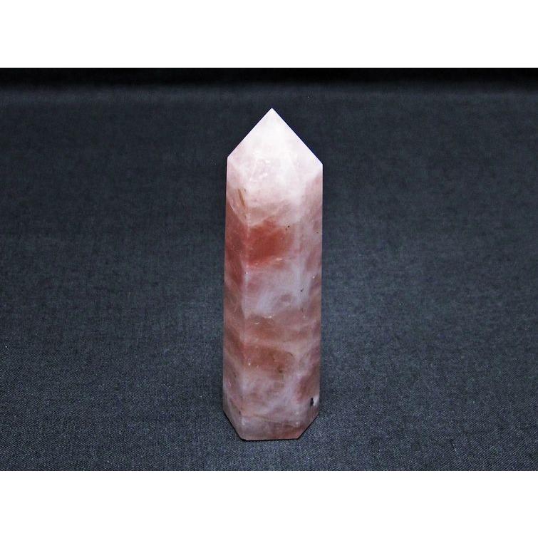 ローズクォーツ 六角柱 一点物 142-5892 : 天然石・パワーストーンの