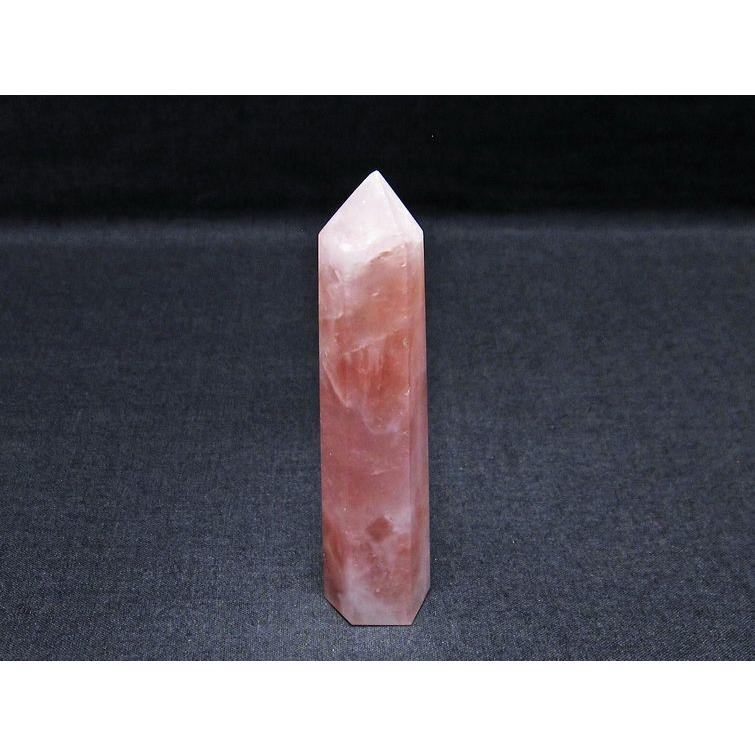 ローズクォーツ 六角柱 一点物 142-5963 : 天然石・パワーストーンの