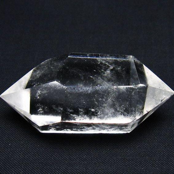 水晶 六角柱 ダブルポイント 一点物 142-8616 : 天然石