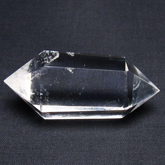 水晶 六角柱 ダブルポイント 一点物 142-8661 : 天然石