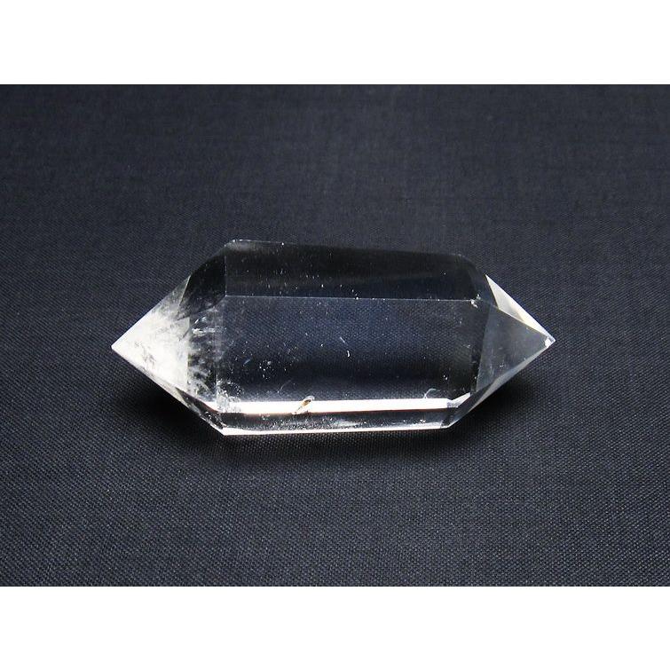 天然水晶ダブルポイント　高品質　六角柱　パワーストーン　浄化　置物 天然水晶ダブルポイント 高品質 六角柱 パワーストーン 浄化