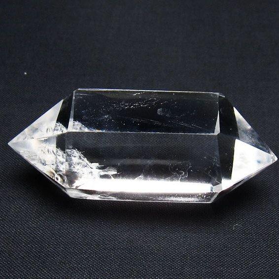 水晶 六角柱 ダブルポイント 一点物 142-8672 : 天然石