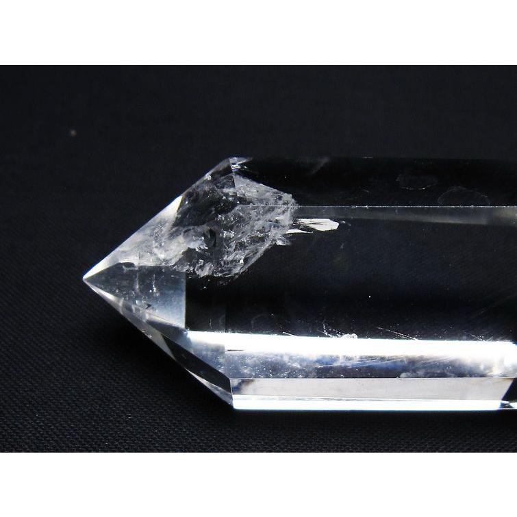 水晶柱 水晶 六角柱 ダブルポイント 一点物 142-8672 : 天然石