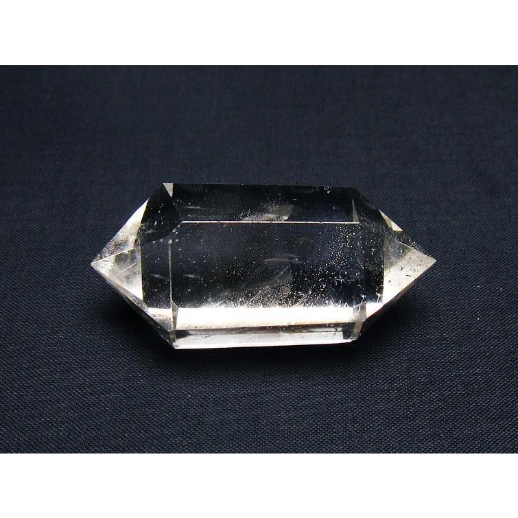 水晶 六角柱 ダブルポイント 一点物 142-8739 : 天然石