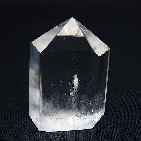水晶 六角柱 ポイント 置物 原石 一点物 142-9557 : 天然石