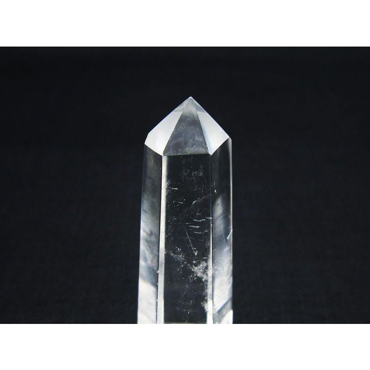 水晶 六角柱 ポイント 置物 原石 一点物 142-9629 : 天然石