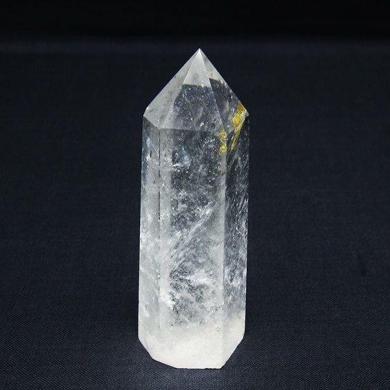 水晶 六角柱 ポイント 置物 一点物 142-9979 : 天然石・パワーストーン