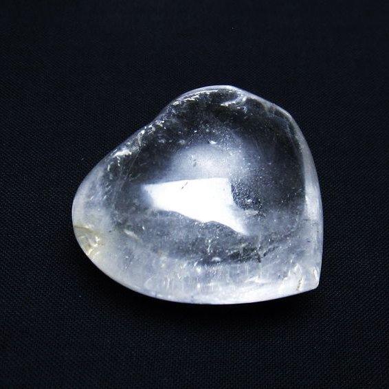 水晶 ハート 置物 一点物 145-1294 : 天然石・パワーストーンの東昇