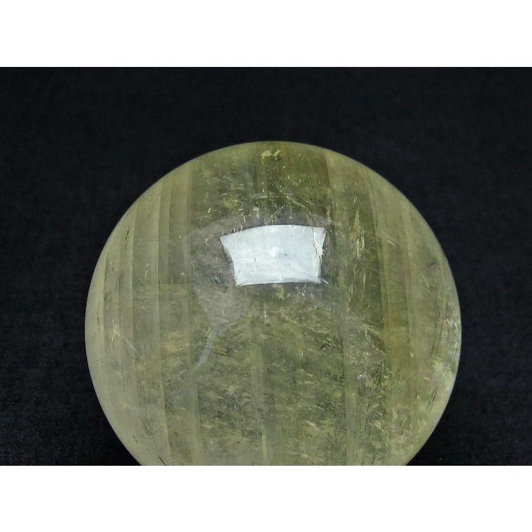 カルサイト 丸玉 スフィア 虹入り 56mm 一点物 151-1333 : 天然石