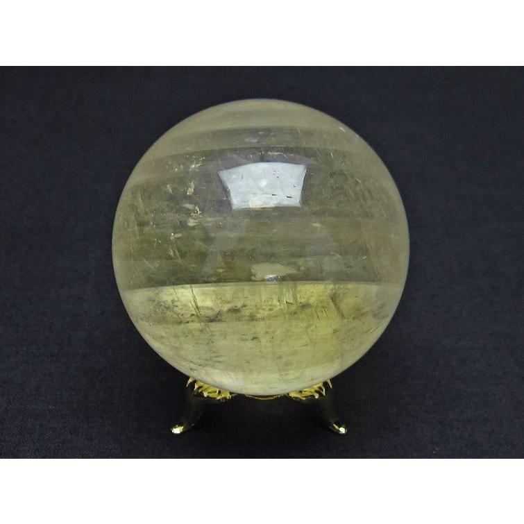 抜群の透明度！！カルサイトスフィア 虹 丸玉 カルサイト 丸玉 虹入り 83mm ホワイトカルサイト スフィア 一点物 151