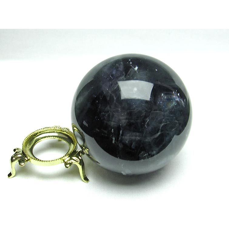 1.2Kg フローライト 丸玉 原石 蛍石 スフィア 91mm 送料無料 一点物