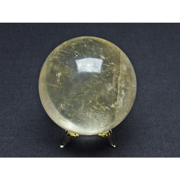カルサイト 丸玉 58mm スフィア 一点物 151-4096 : 天然石