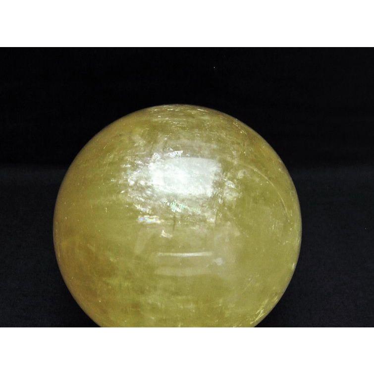 1.2Kg カルサイト 丸玉 スフィア 93mm 一点物 151-4416 : 天然石