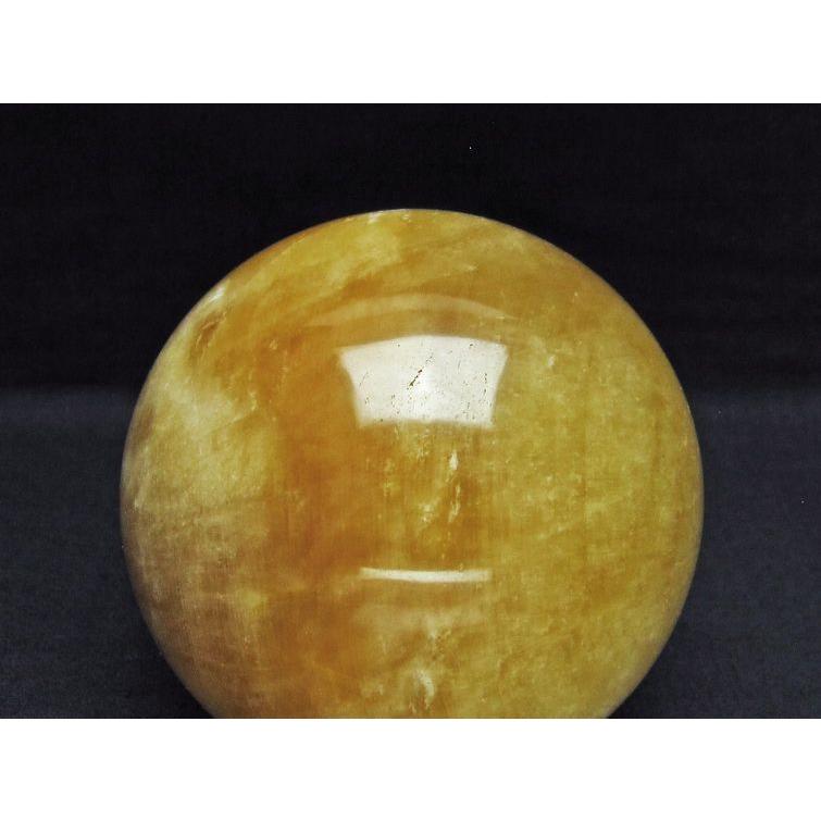 1.5Kg カルサイト 丸玉 スフィア 101mm 一点物 151-4457 : 天然石