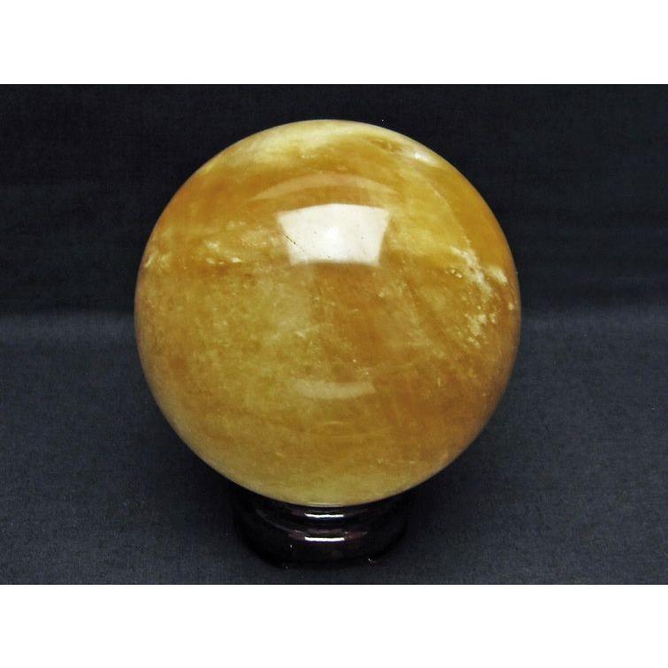 1.5Kg カルサイト 丸玉 スフィア 101mm 一点物 151-4457 : 天然石