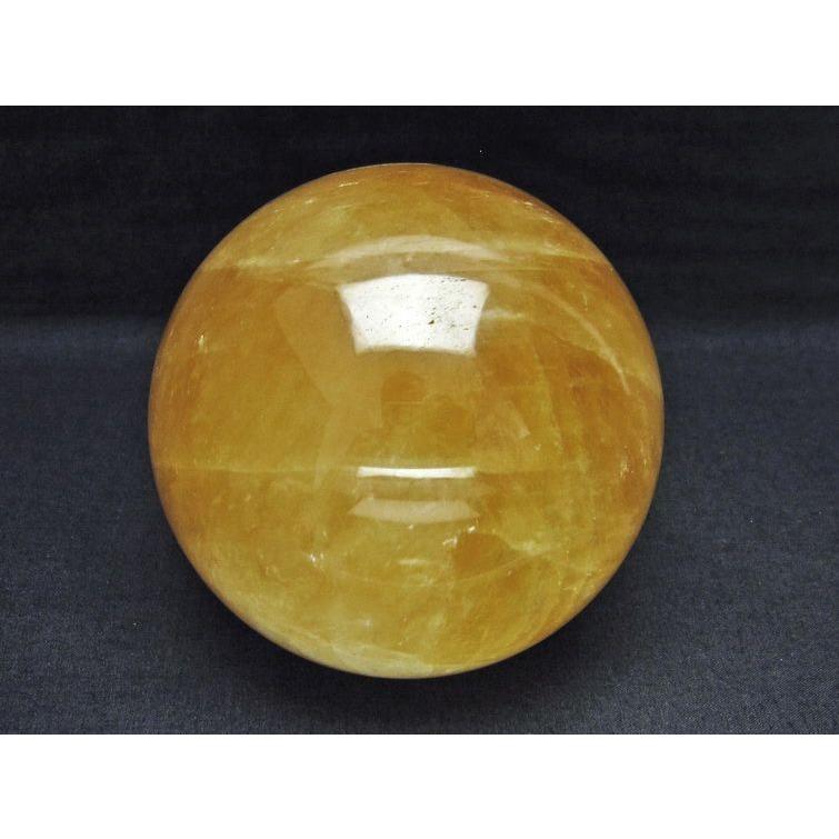 1.2Kg カルサイト 丸玉 スフィア 94mm 一点物 151-4477 : 天然石