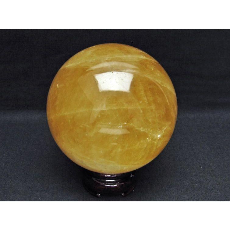 1.2Kg カルサイト 丸玉 スフィア 94mm 一点物 151-4477 : 天然石