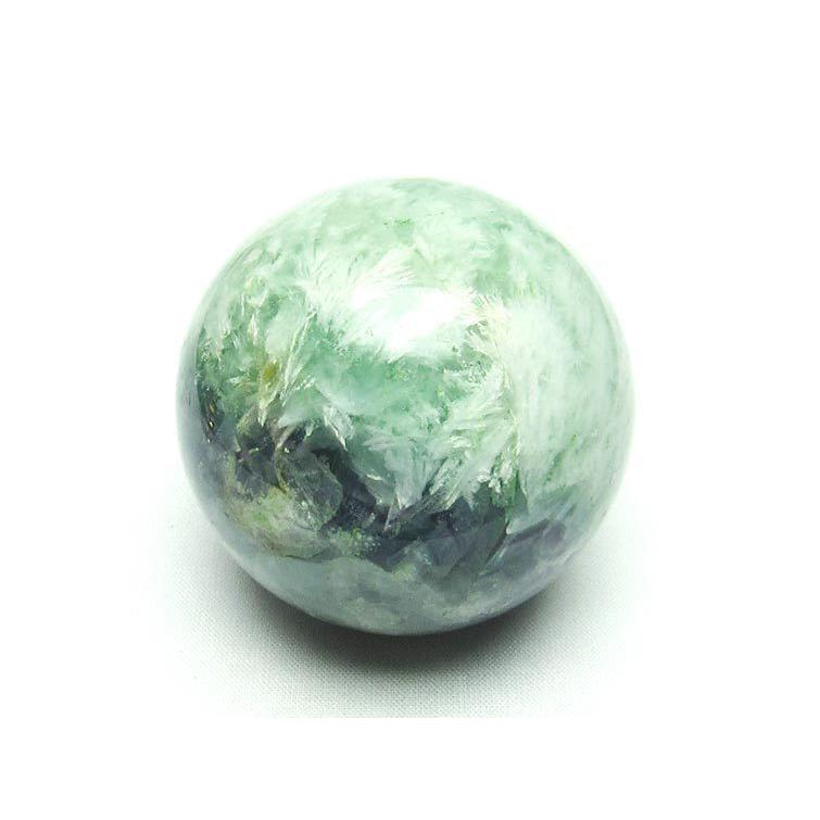 エンジェルフェザー フローライト 丸玉 スフィア 60mm 一点物 送料無料