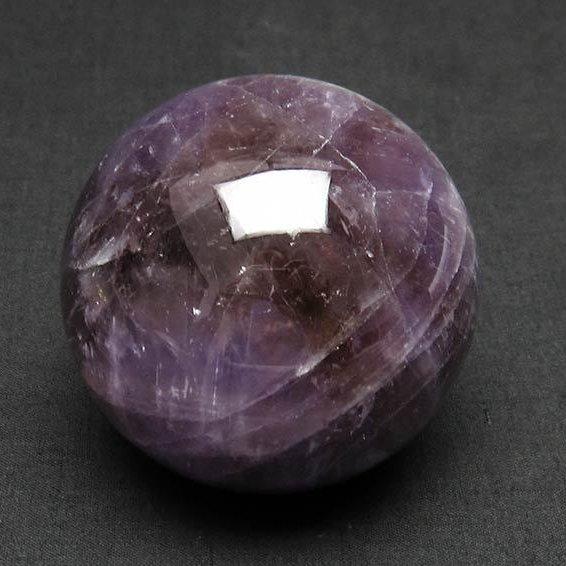 アメジスト 丸玉 スフィア 59mm 一点物 151-4740 : 天然石