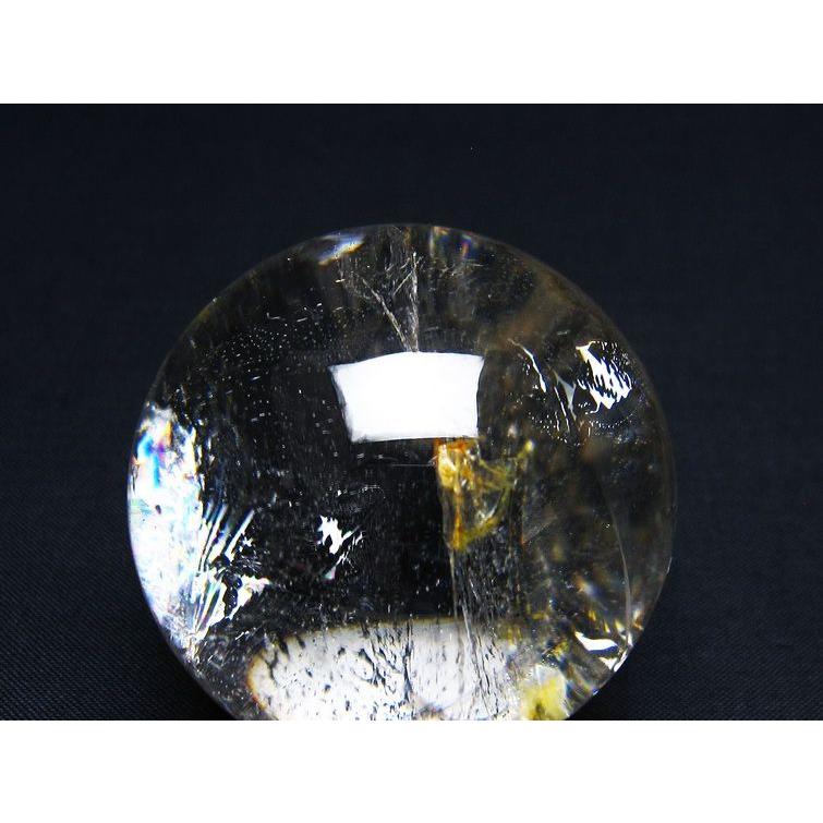 説明必読！台付き美品　水晶　丸玉　スフィア 約9.4センチ　【匿名配送】 品質ランク]ブラジル産天然無垢本水晶玉/7cmUP丸玉/天然本物透明