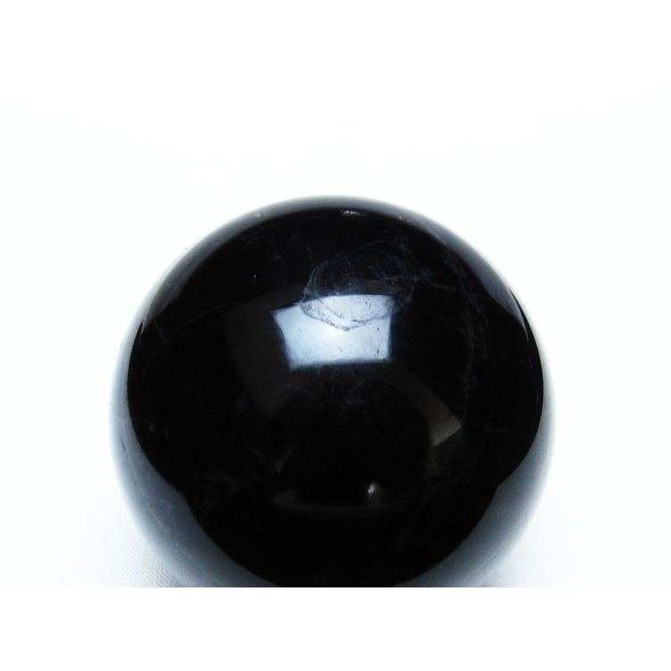 モリオン 丸玉 57mm 黒水晶 一点物 151-6830 : 天然石・パワーストーン