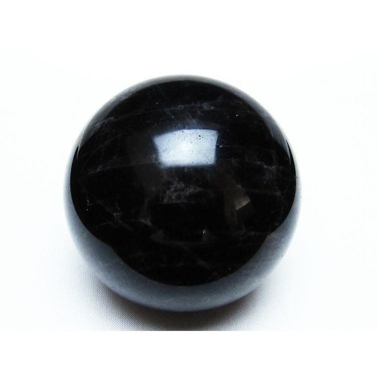 モリオン 丸玉 70mm 黒水晶 一点物 151-6847 : 天然石・パワーストーン