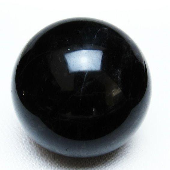 モリオン 丸玉 71mm 黒水晶 一点物 151-6889 : 天然石・パワーストーン
