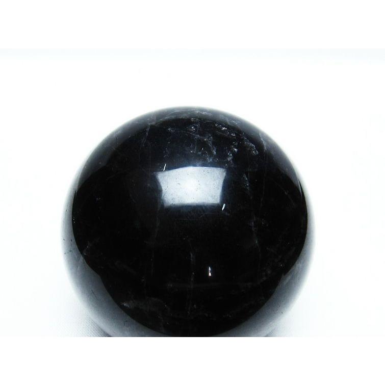 モリオン 丸玉 64mm 黒水晶 一点物 151-6901 : 天然石・パワーストーン