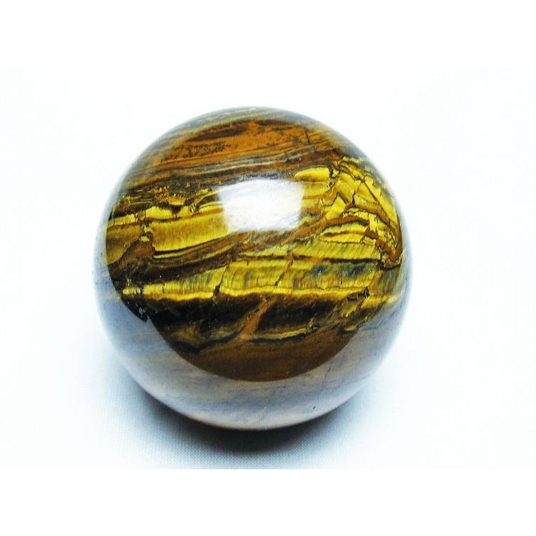 アイアンタイガーアイ　丸玉 アイアンタイガーアイ 丸玉 70mm 一点物 [送料無料] 151-7385