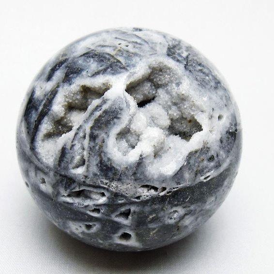 スファレライト スフィア 天然石 置物 スファレライト 丸玉 65mm スフィア 置物 一点物 151-7649 : 天然石