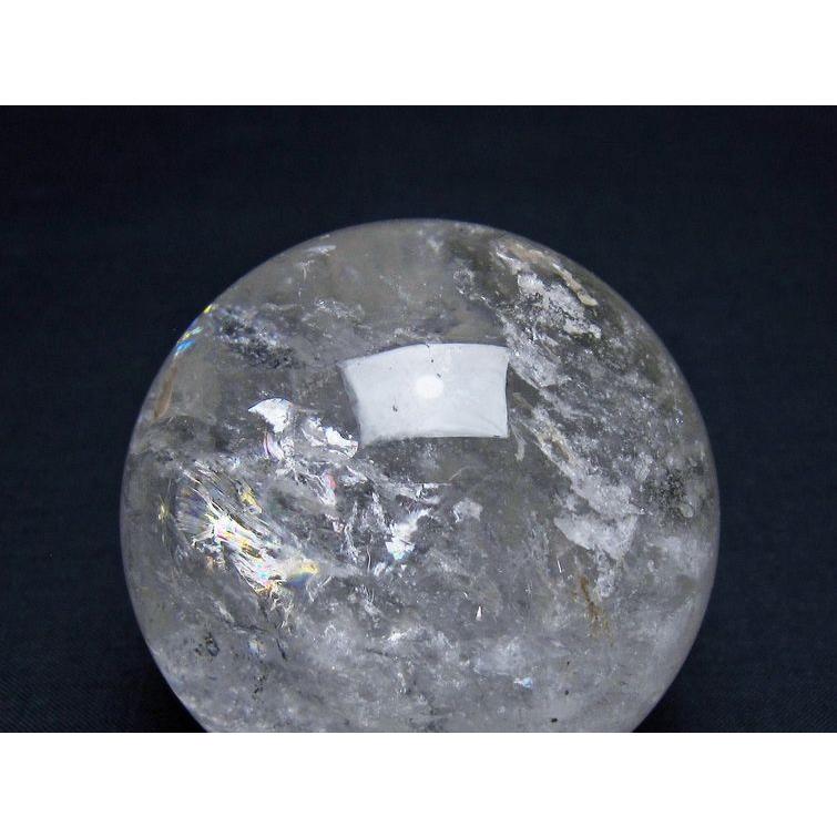 ☆SALE【 エンジェルオーラ 水晶 スフィア 丸玉 約67ミリ 】