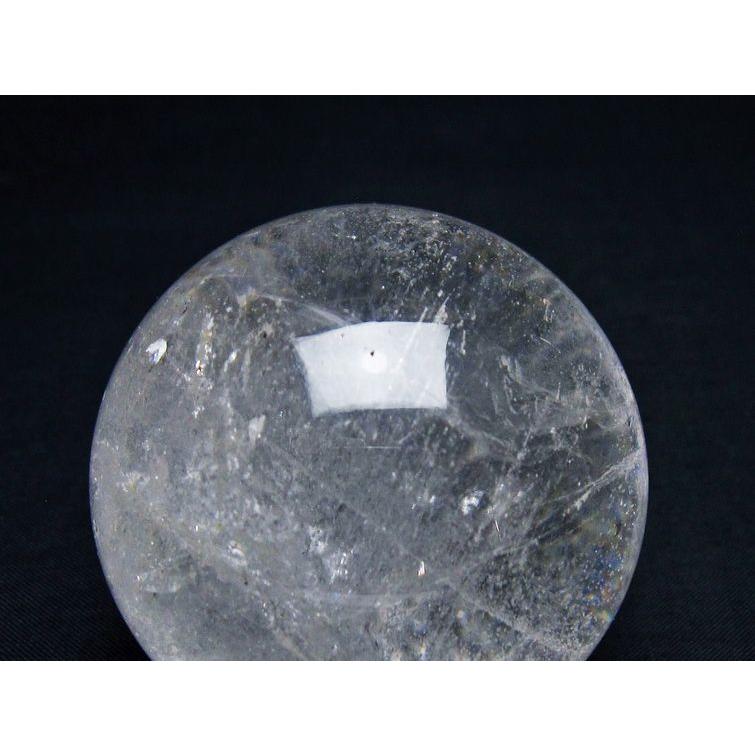 水晶 スフィア 丸玉 61mm 水晶玉 球体 玉 一点物 [送料無料] 151-7872