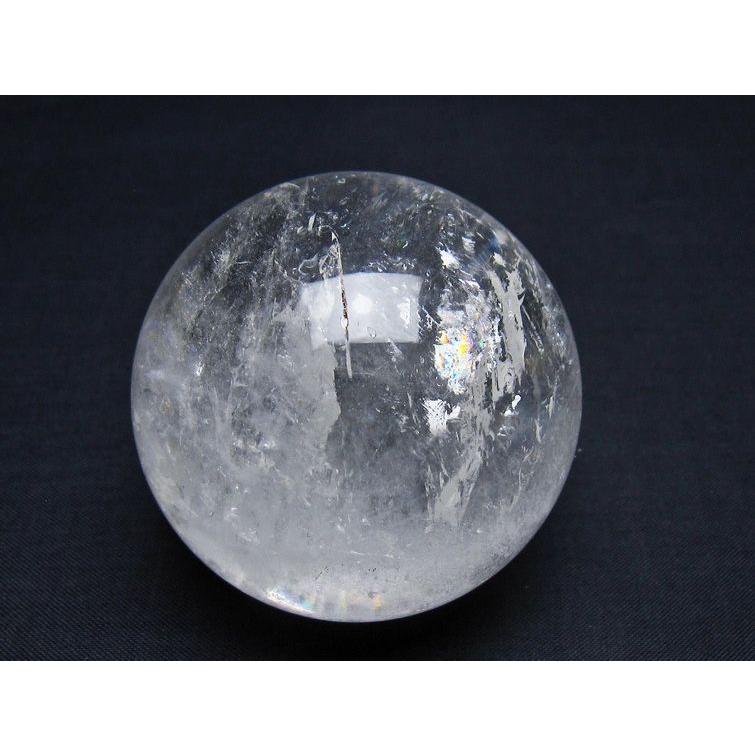 水晶 丸玉 60mm スフィア 水晶玉 球体 玉 一点物 [送料無料] 151-7897_1