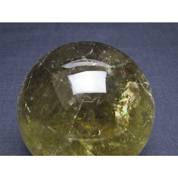 シトリン 丸玉 63mm シトリンクォーツ スフィア 一点物 [送料無料] 151