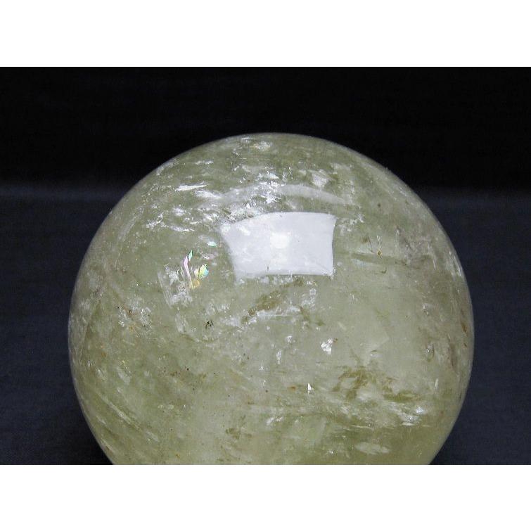 シトリン 丸玉 85mm シトリンクォーツ スフィア 一点物 [送料無料] 151-7978の画像