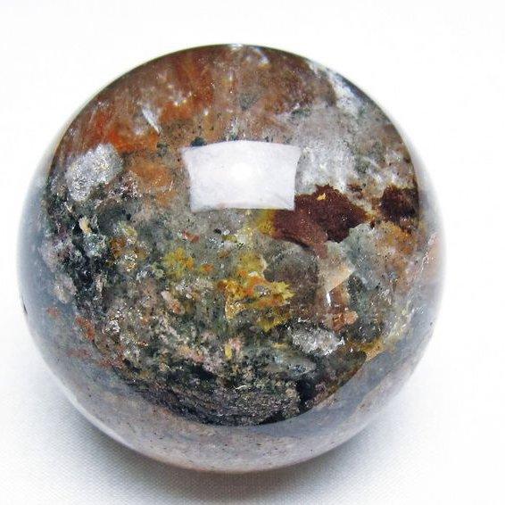 ガーデンクォーツ 丸玉 61mm 一点物 [送料無料] 151-8060 : 天然石