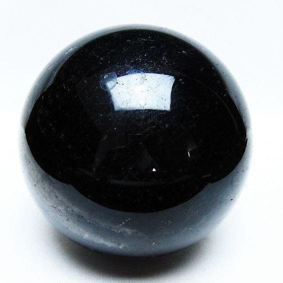 1.7Kg モリオン 丸玉 110mm 黒水晶 スフィア 一点物 送料無料 151-8593 