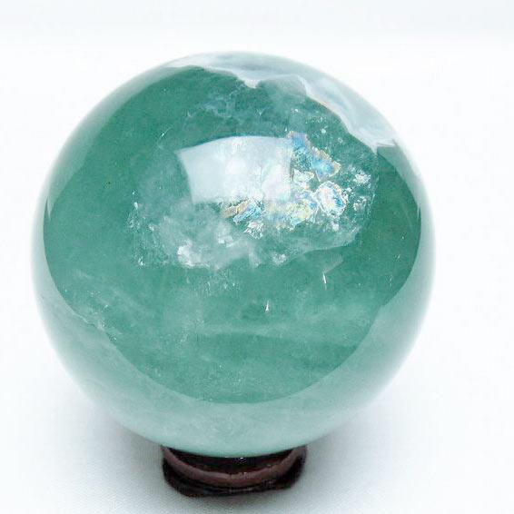 フローライト 丸玉 59mm スフィア 蛍石 一点物 151-8634 : 天然石