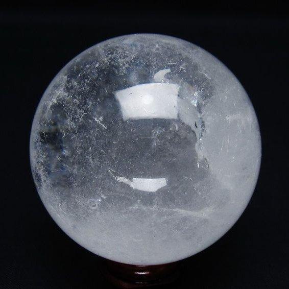 水晶　丸玉　スフィア✨　59.6㎜ 水晶 丸玉 59mm スフィア 置物 水晶玉 一点物 151-8880 : 天然石