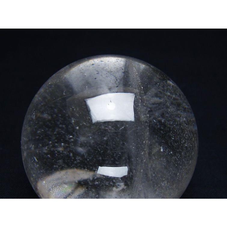 水晶 丸玉 59mm スフィア 置物 水晶玉 一点物 送料無料 151-9051