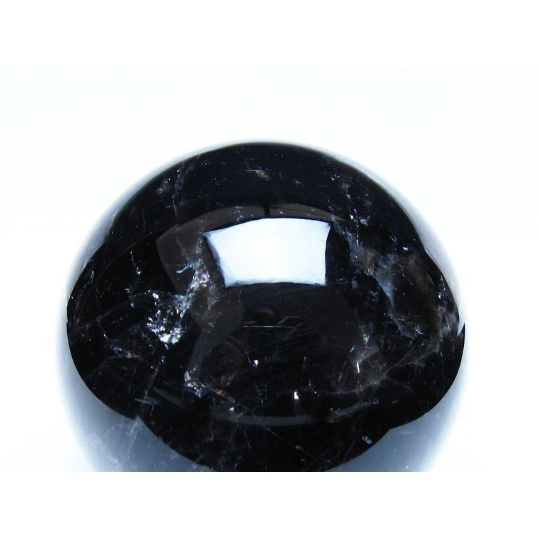 1.2Kg モリオン 黒水晶 丸玉 94mm スフィア 一点物 151-9339 : 天然石