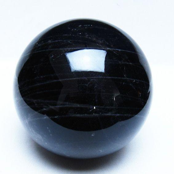 1.7Kg モリオン 黒水晶 丸玉 110mm スフィア 一点物 151-9404 : 天然石 