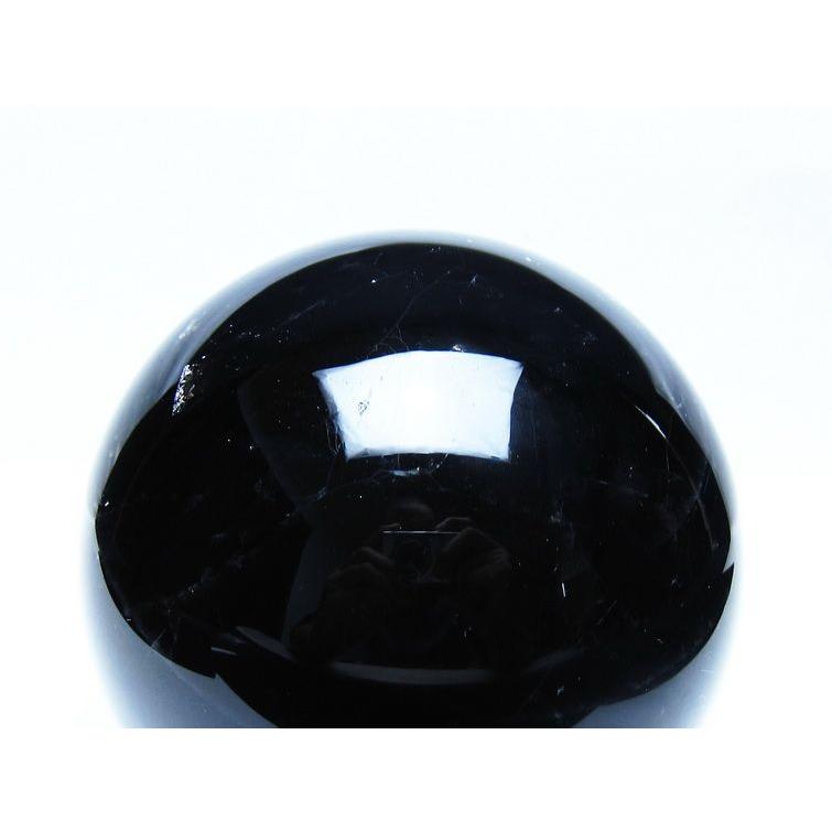 1.9Kg モリオン 黒水晶 丸玉 115mm スフィア 一点物 送料無料 151-9409